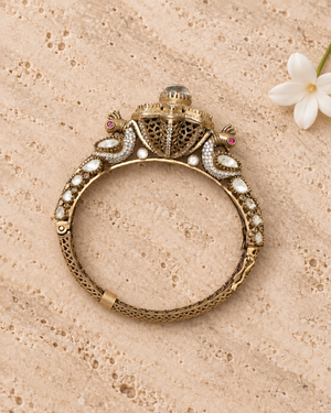 Victorian Moissanite Statement Kada