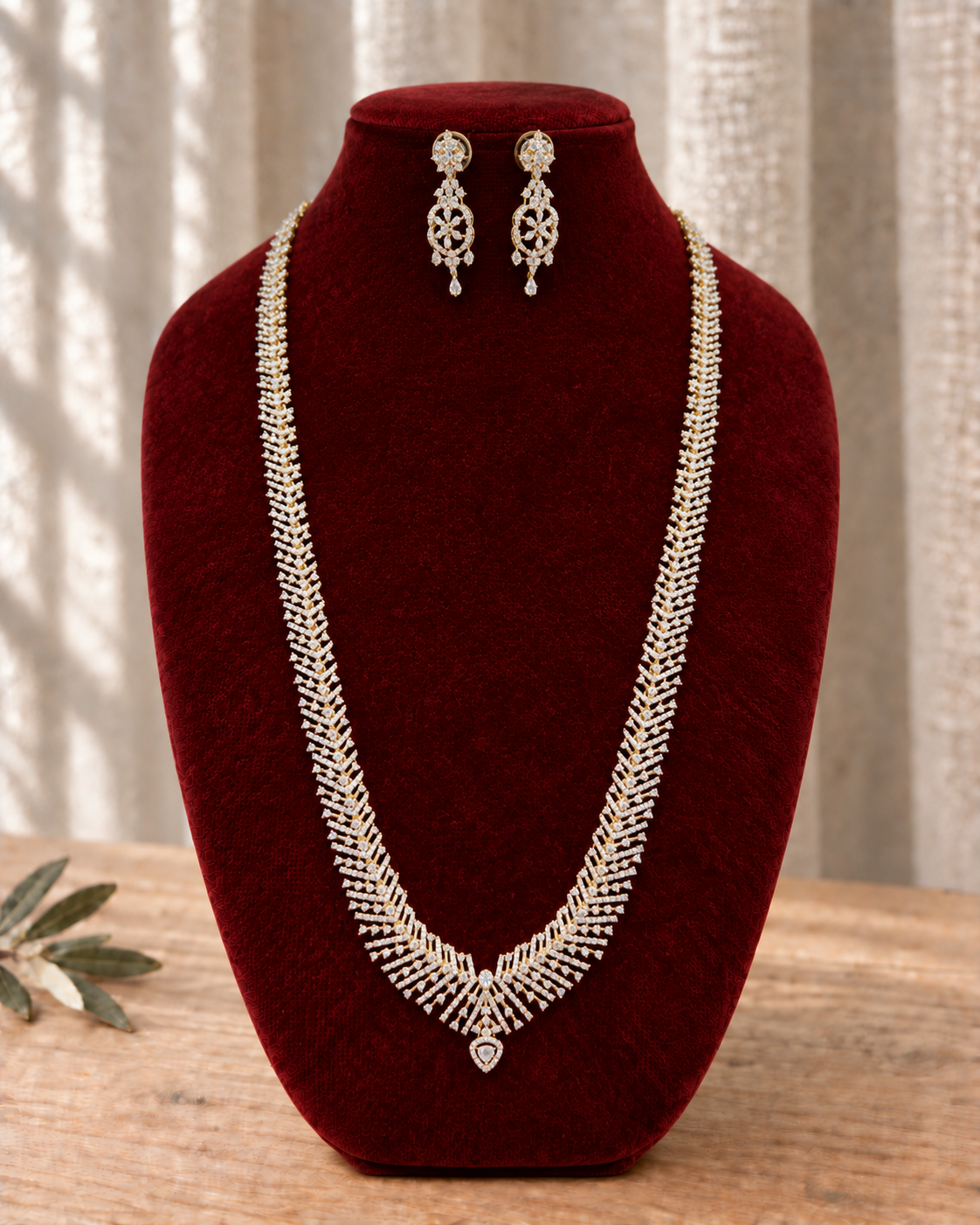 Diamond Finish Long Haram Set