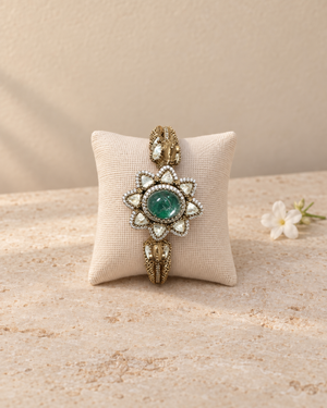 Victorian Moissanite Statement Kada