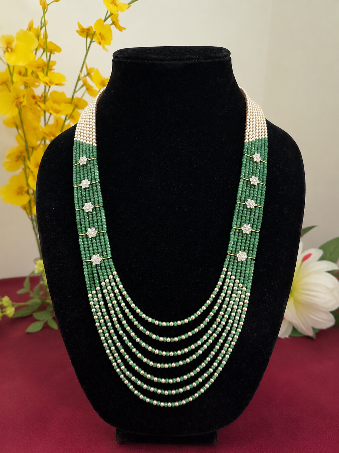 Green Crystal Pearl Multi-Layer Haram V857