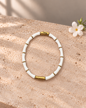 Stainless Steel Bamboo Knot Design Bracelet
