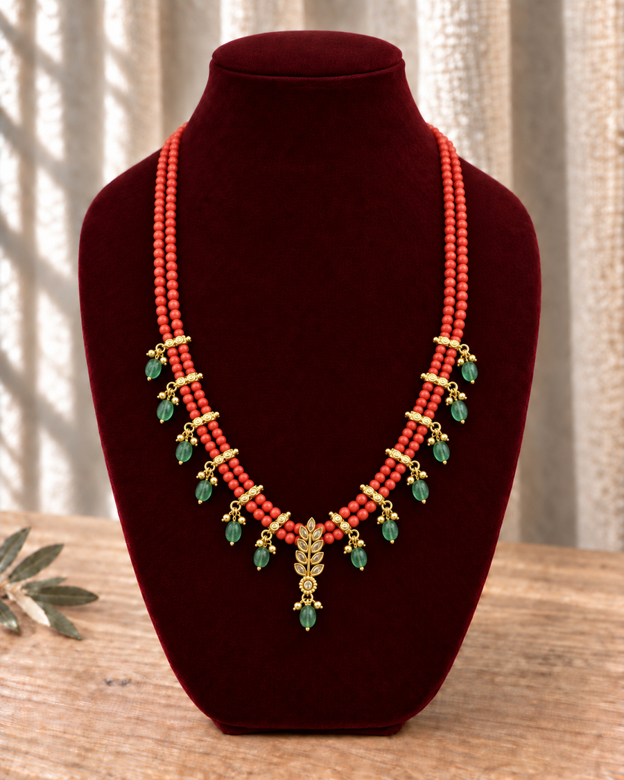 Coral Beads Necklace