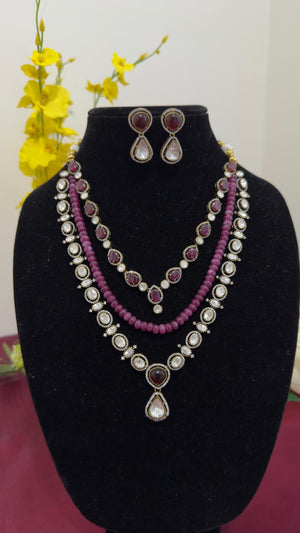 Victorian Layered Necklace V625
