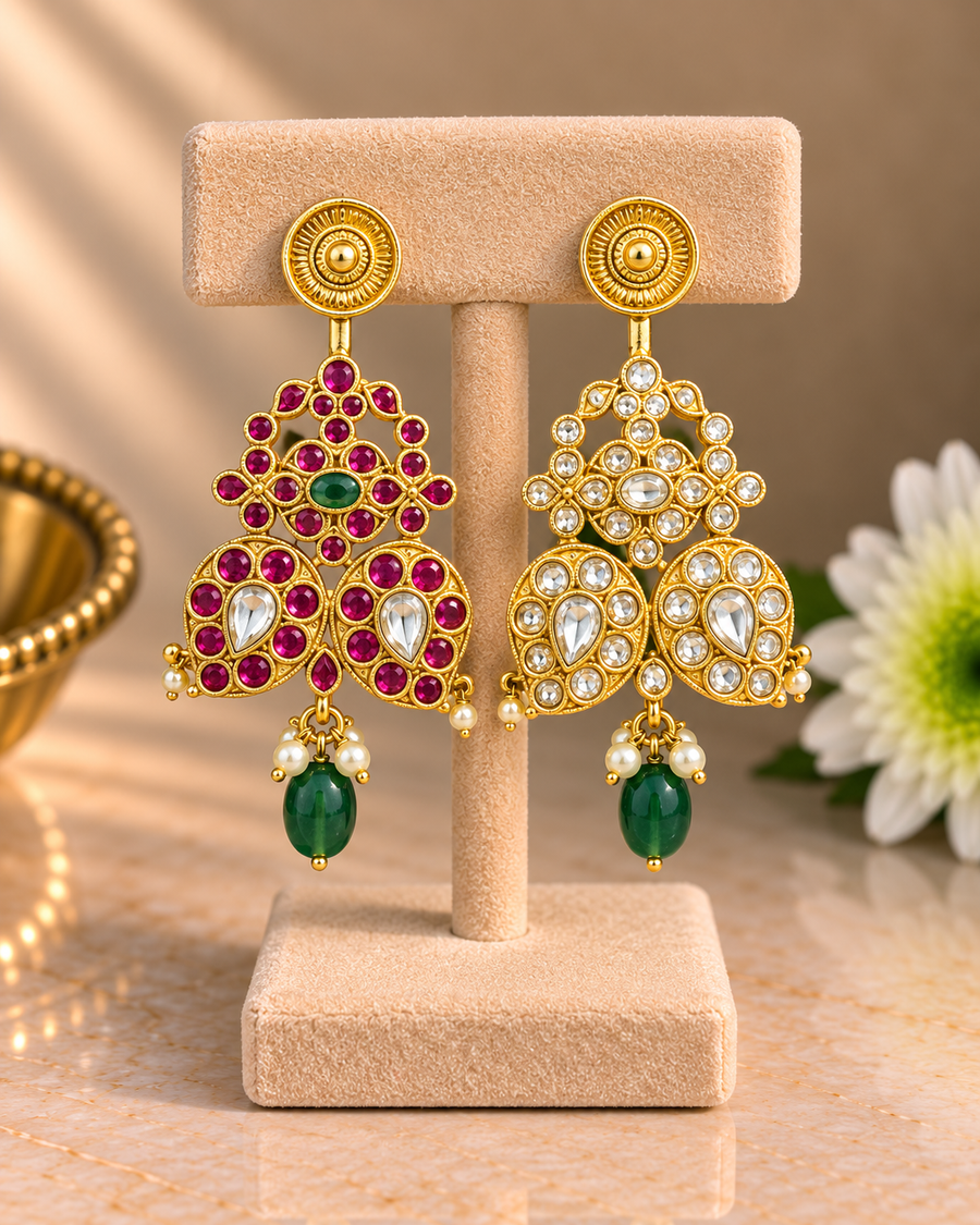 Reversible Two-Sided Earrings