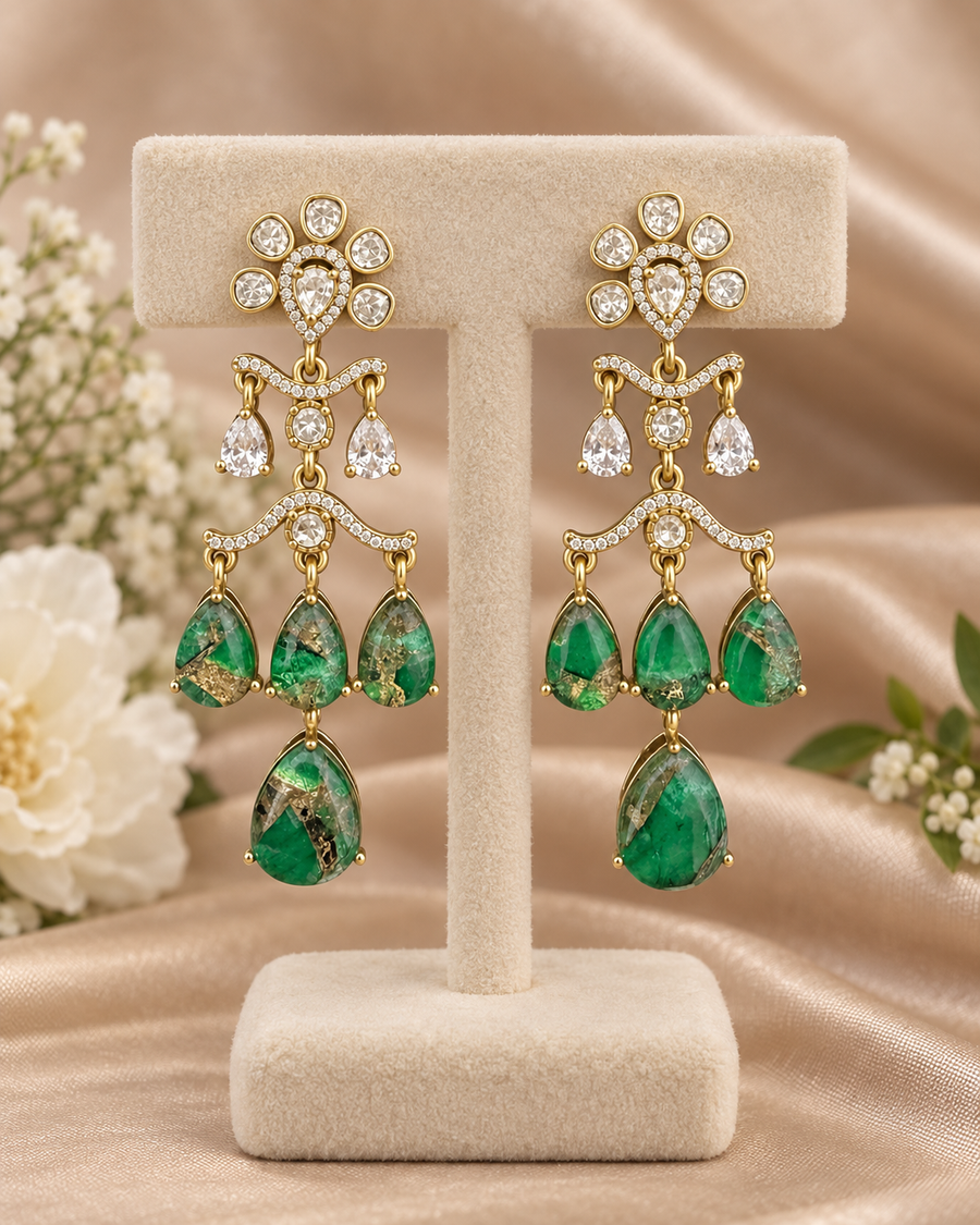Earrings V608