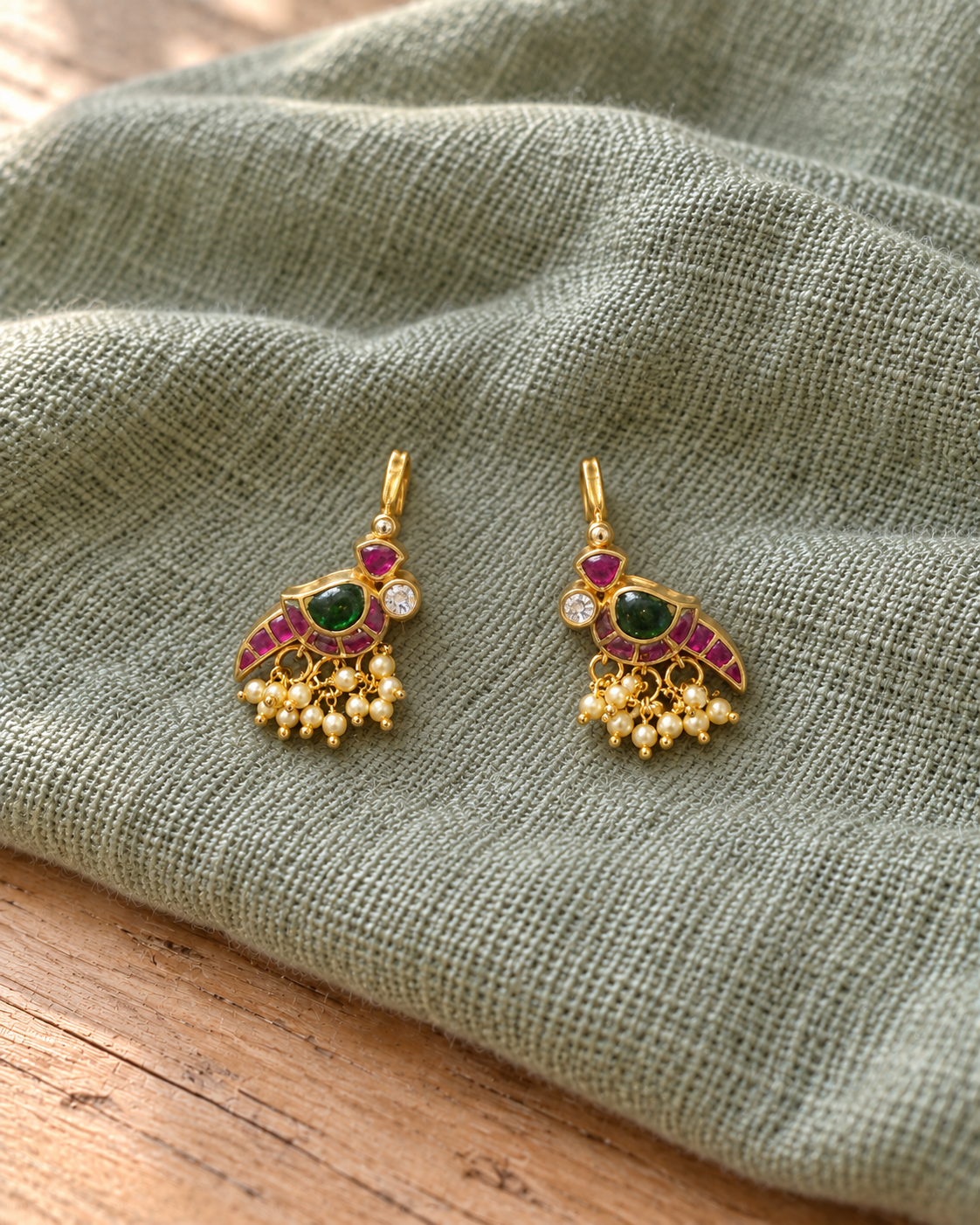 Jadua Kundan Bugadi Earrings