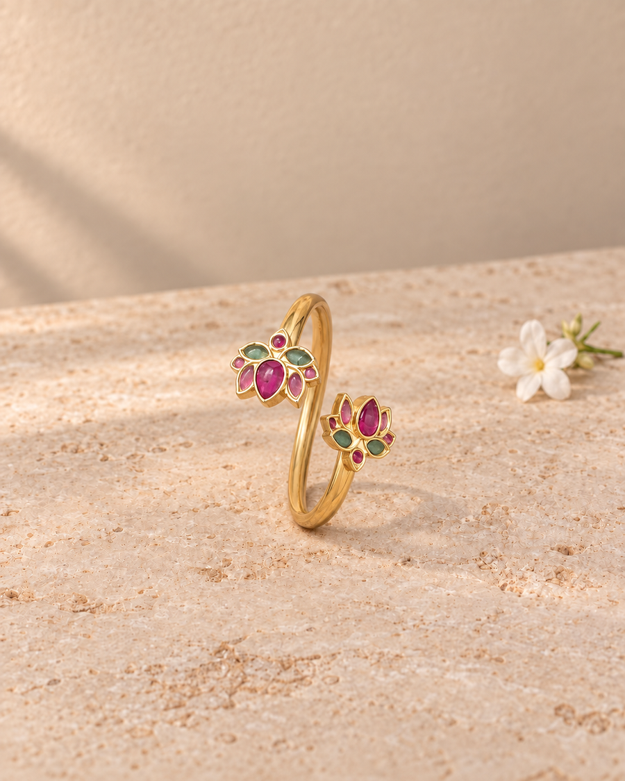 Adjustable Jadua Kundan Kada