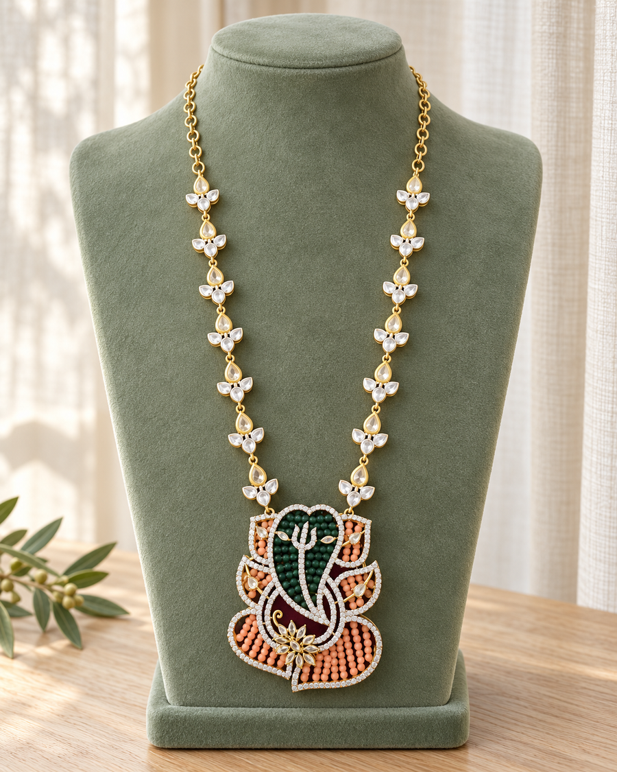 Ganesha Pendant Necklace