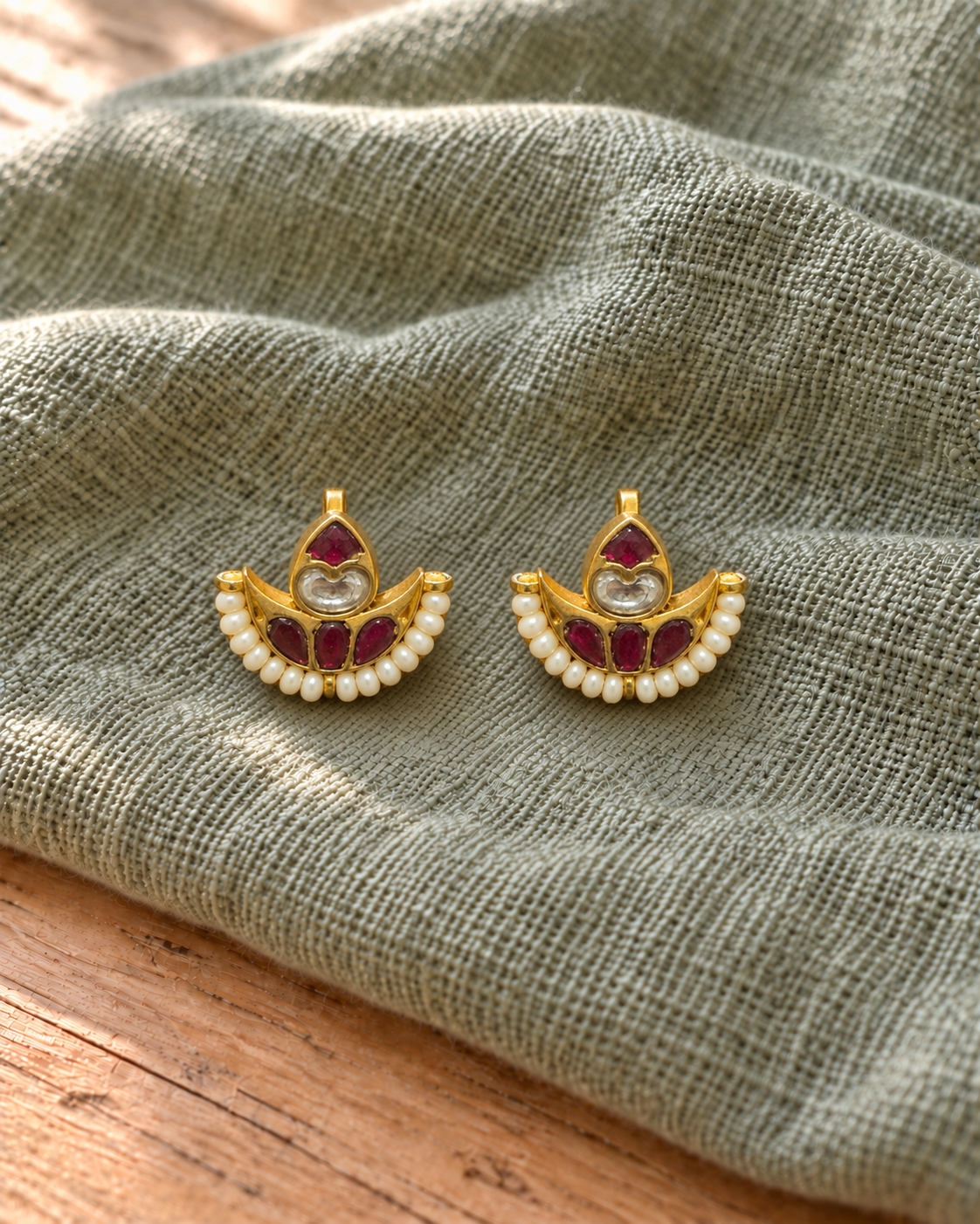 Jadua Kundan Bugadi Earrings