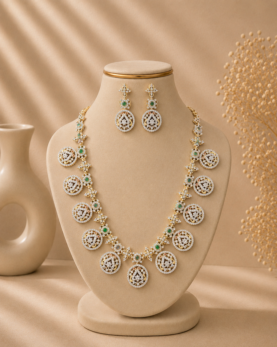 Diamond Bottu Mala V388