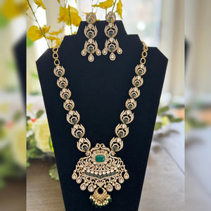Emerald Moissanite Long Haram